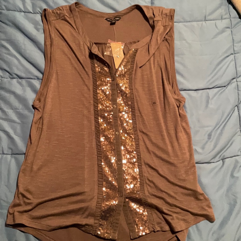Gray Sparkle AE Tank